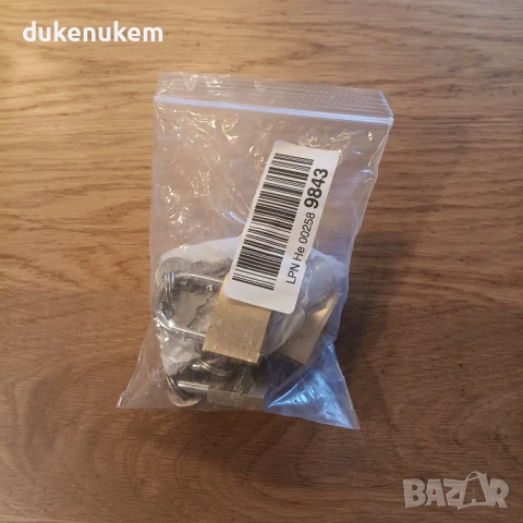 5 броя Катинари 30 мм, месинг + ключове, снимка 11 - Други стоки за дома - 53244249