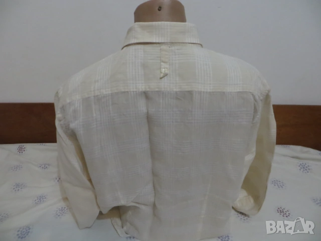 Мъжки ризи с дълъг ръкав от лен , снимка 9 - Ризи - 41313659