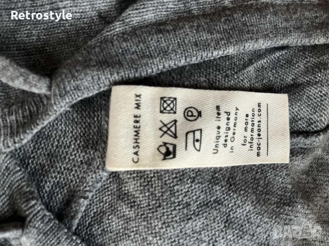 Мъжко Плетено Горнище на MAC, снимка 3 - Суичъри - 53065896