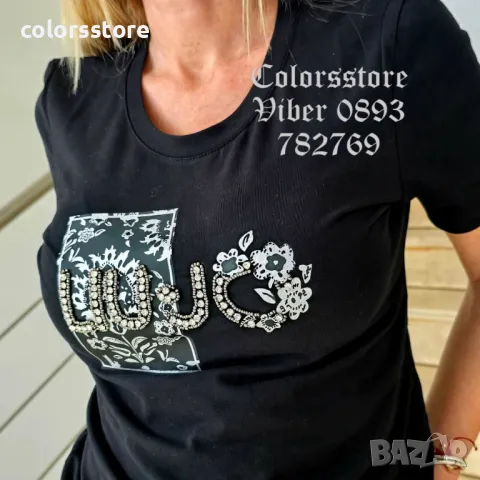 Черна тениска Lio-Jo код VL-56TI