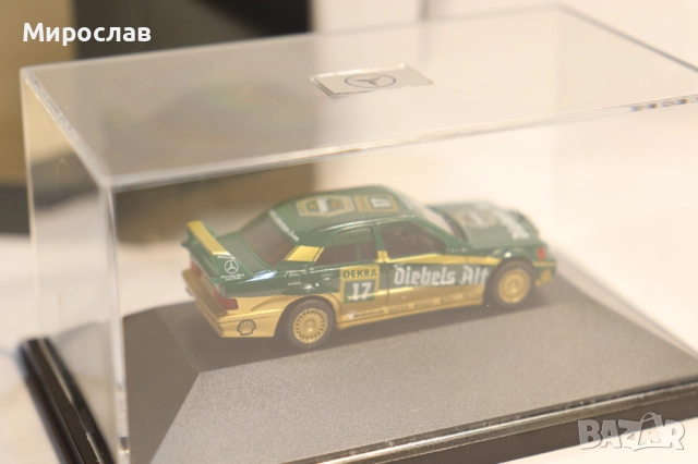 HERPA H0 1/87 MERCEDES 190 EVO AMG КОЛИЧКА КАМИОН МОДЕЛ, снимка 5 - Колекции - 52822353