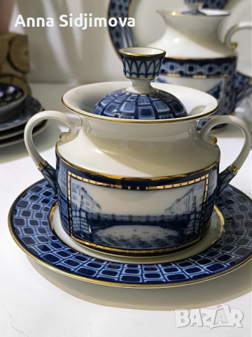 Руски порцелан ИФЗ , снимка 2 - Сервизи - 52250326