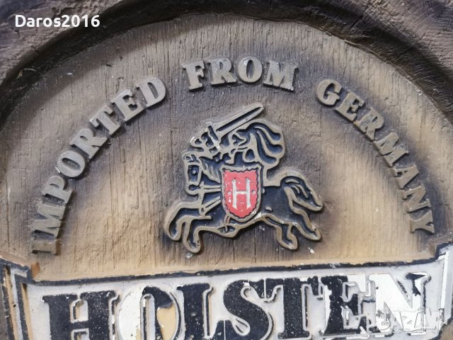 Страхотна реклама на бира Holsten , снимка 6 - Антикварни и старинни предмети - 39804259