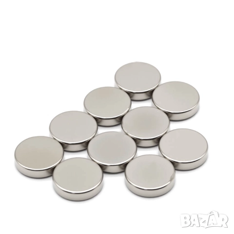 Кръгли неодимови магнити N52, снимка 3 - Други инструменти - 52886275