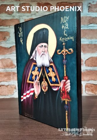Икона на Свети Лука ikona sveti luka, снимка 3 - Икони - 34249055