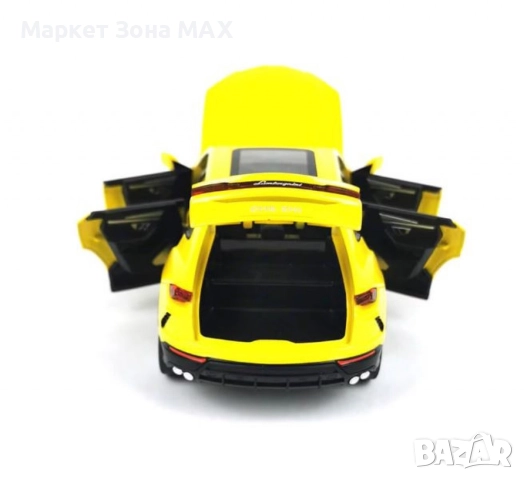 Метален джип Lamborghini Urus – Пушек, звук и светлина, снимка 11 - Коли, камиони, мотори, писти - 52940957