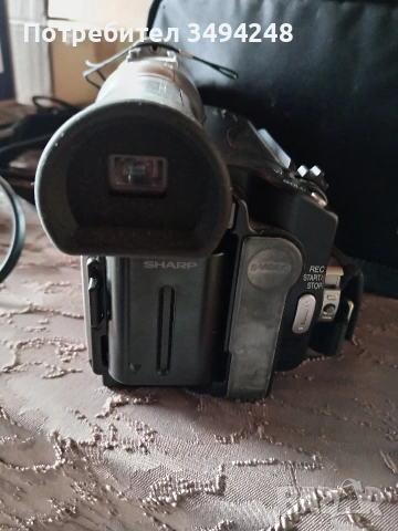 Видеокамера Sharp Mini DV , снимка 3 - Камери - 53843318