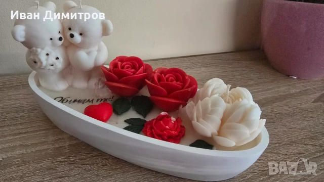 Продавам ароматна свещ за подарък на любимия човек, снимка 5 - Декорация за дома - 53292796