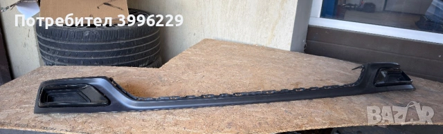 Дифузьор задна броня Ауди Ю8/Audi Q8