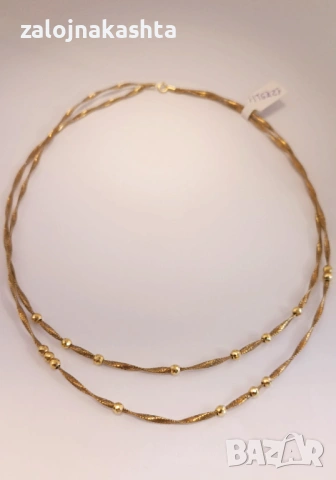 Ново Златно колие-3,75гр/14кр, снимка 7 - Колиета, медальони, синджири - 53255960