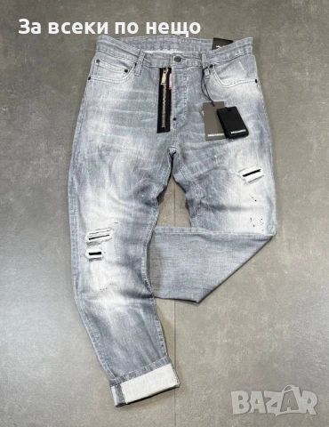 DSQUARED2 Мъжки Дънки С Накъсан Ефект Код Mens P.221