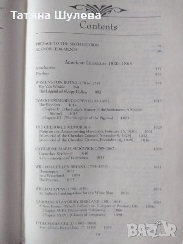 The Norton Anthology of American Literature, Vol. B: 1820 to 1865, снимка 3 - Специализирана литература - 31290248