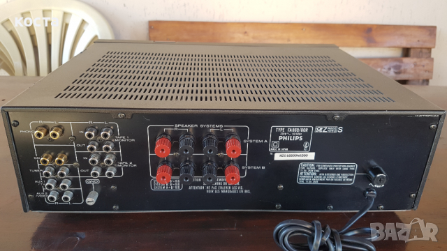 усилвател Philips FA 860, снимка 9 - Ресийвъри, усилватели, смесителни пултове - 36563316