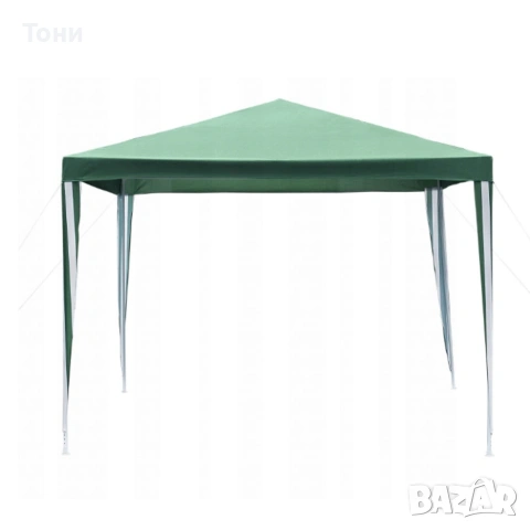 Сгъваема градинска шатра тип павилион 3 х 3 метра - водоустойчива и стабилна, снимка 3 - Градински мебели, декорация  - 53881283