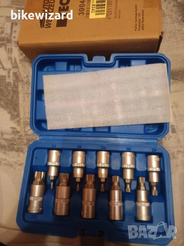 Комплект ключове TECPO 300474 1/2 инча M4-M18 НОВИ