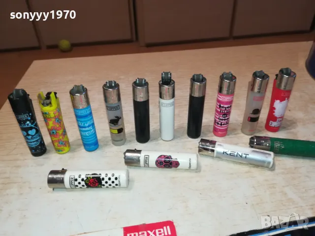 CLIPPER 14БР ЗАПАЛКИ ЛОТ 8-ЗА КОЛЕКЦИЯ 2612241742