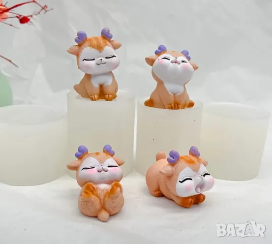 Молдове еленчета комплект 4 броя , снимка 6 - Форми - 49863843