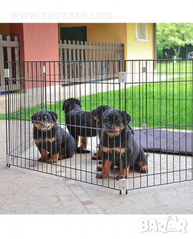 Ferplast - Dog Training - Клетка за дома или градината 80 / 80 / 62 cм., снимка 4 - За кучета - 30620206