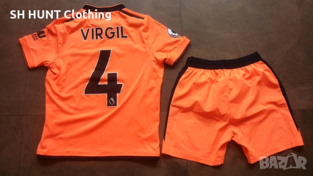 NEW BALANCE FC LIVERPOOL VIRGIL VAN DIJK Kids Set размер 12 г / 146 см детски футболен екип 15-66, снимка 2 - Детски тениски и потници - 53126690