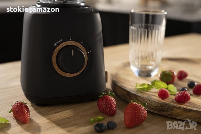 Блендер Moulinex Blendforce Eco Respect LM46EN 800 W стъклен блендер, блендер за смути с 4 остриета,, снимка 7 - Блендери - 38677906