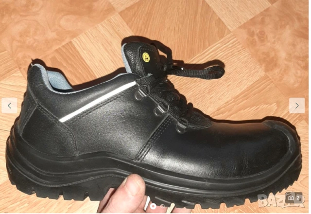 Uvex работни / предпазни кожени обувки номер 42