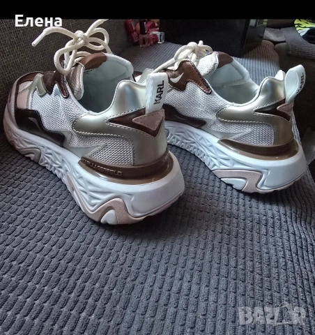 Сникърси Karl lagerfeld , снимка 4 - Маратонки - 53896211