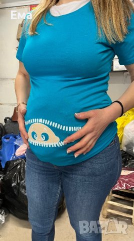 Тениски за бременни , снимка 18 - Дрехи за бременни - 36275569