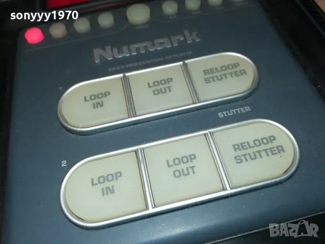 NUMARK AXIS 9-PROFESSIONAL CD PLAYER-ВНОС SWISS 2704250953LNWC, снимка 16 - Ресийвъри, усилватели, смесителни пултове - 50051559