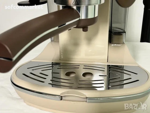 Кафемашина DeLonghi Icona Vintage ECOV 311 (Бежова) + 6 мес. ГАРАНЦИЯ, снимка 9 - Кафемашини - 55831382