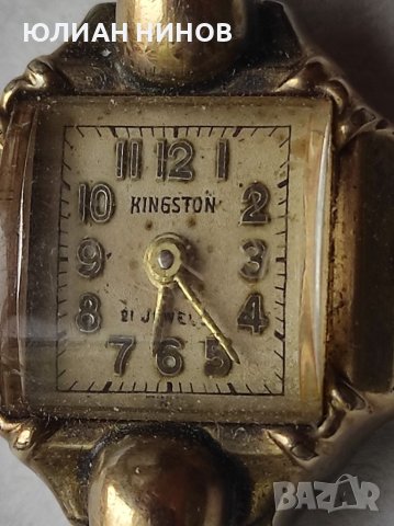 Дамски часовник Kingston., снимка 1 - Антикварни и старинни предмети - 37190710