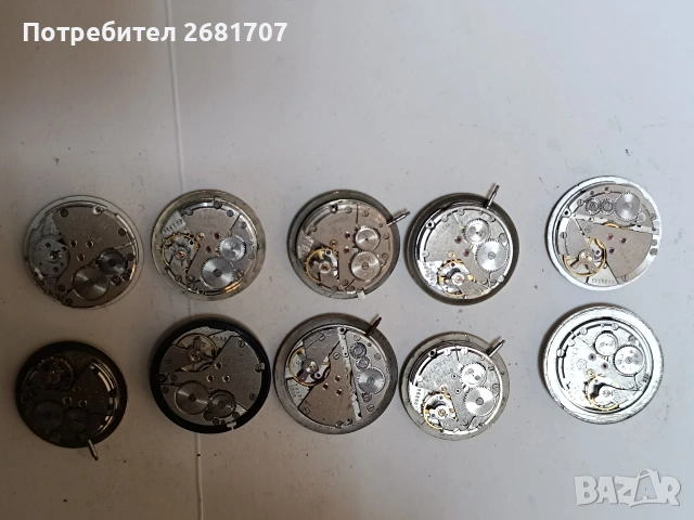 механизъм от руски механични часовници , снимка 4 - Мъжки - 54161151