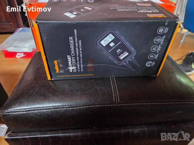 Интелигентно Смарт Зарядно за Акумулатор Halfords Advanced 4A (6V / 12V) Оп