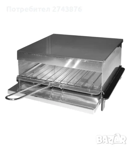  ПАРТИ ГРИЛ Elekom ЕК-18-800W, снимка 4 - Скари - 48463651