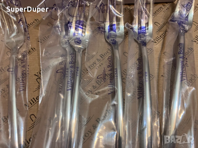 Villeroy & Boch десертни вилички § лъжички х 6 бр, снимка 3 - Прибори за хранене, готвене и сервиране - 52858024