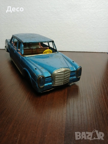 Стара японска ламаринена играчка Mercedes. , снимка 3 - Колекции - 54149506