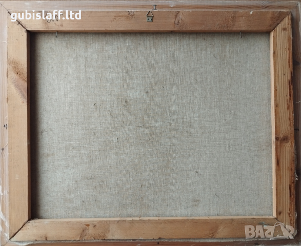 Картина, пейзаж, худ. Мария Кънчева, 1990-те год., снимка 3 - Картини - 44534915