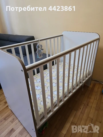 Продава се легло Lorelli Sweet Dreams 120/60 с матрак и обиколник