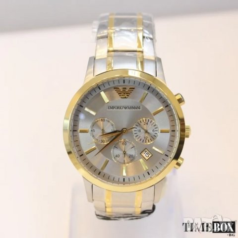 Emporio Armani AR11076 Renato Chronograph. Нов мъжки часовник