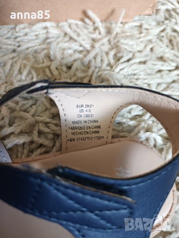 Сандали Н&М номер 20-21, снимка 2 - Детски сандали и чехли - 37189113