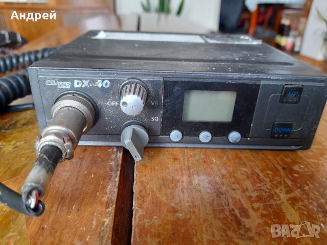 Стара CB радиостанция Polmar DX-40, снимка 2 - Антикварни и старинни предмети - 42746710