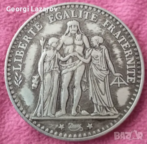 10 франка Франция 1968, снимка 2 - Нумизматика и бонистика - 48535485