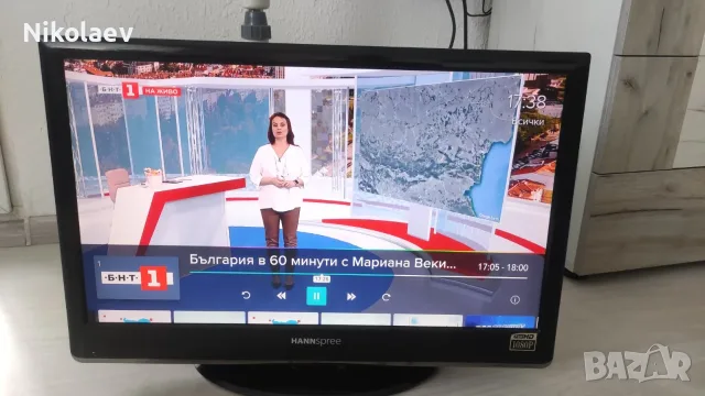 LCD TV Hannspree 24,4 '' HSG1114 Full HD перфектна картина, снимка 2 - Телевизори - 56085637