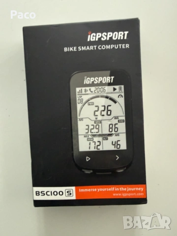 IGPSPORT BSC100S /Смарт Велокомпютър
