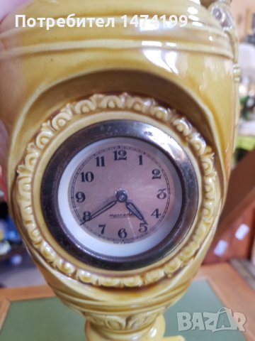 Старинен порцеланов настолен часовник Mercedes, снимка 9 - Други стоки за дома - 36968257