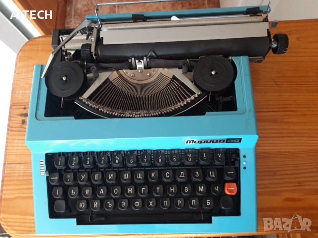 Пишеща машина МАРИЦА 30, снимка 2 - Антикварни и старинни предмети - 54023430