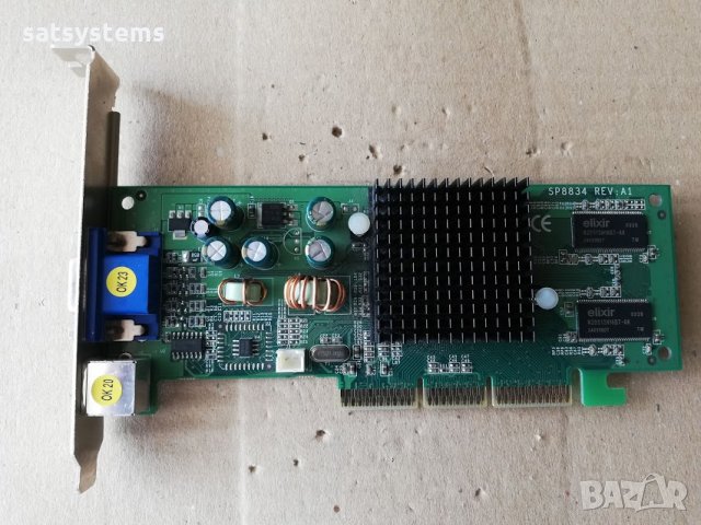 Видео карта NVidia GeForce 4 MX480 Point of View SP8834 AGP