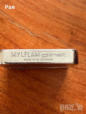 Myflam Pirat винтидж запалка, снимка 3 - Запалки - 56231975