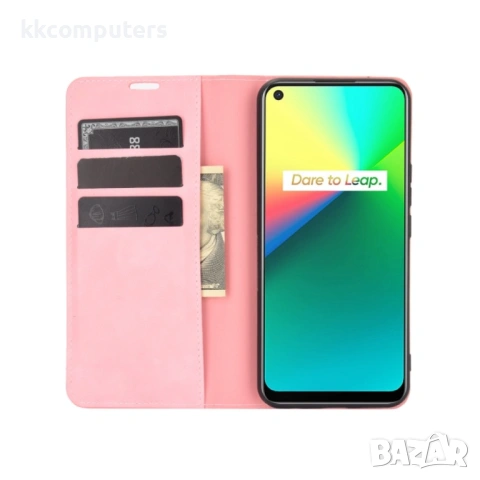 OPPO Realme 7i / Realme C17 Wallet Калъф и Протектор, снимка 4 - Калъфи, кейсове - 53073369
