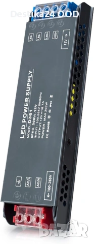 LED Захранване 12V 200W Трансформатор 220V към 12V Ultra Slim