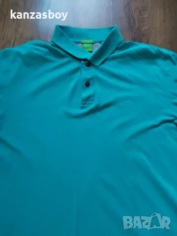 hugo boss green - страхотна мъжка тениска 2XL, снимка 2 - Тениски - 49883842